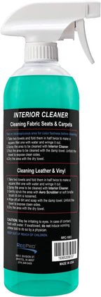 RecPro RV Interior Cleaner | Furniture Cleaner, Seat Cleaner, Fabric Cleaner | Cleans Carpets, Seats, Leather, Upholstery and Vinyl (Interior Cleaner Only)
