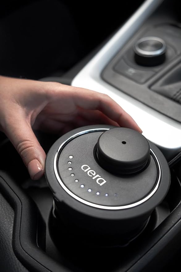 Aera Go Poetry Car Fragrance Scent Refill - Notes of Suede and Violet Leaves - Works with the Aera Go Diffuser for Car