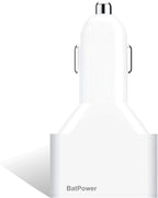 BatPower CCA2 120W Laptop Car Charger - Magnetic Design, DC 12V-24V - Compatible with MacBook Pro/Air (M1/M2) & Other Devices