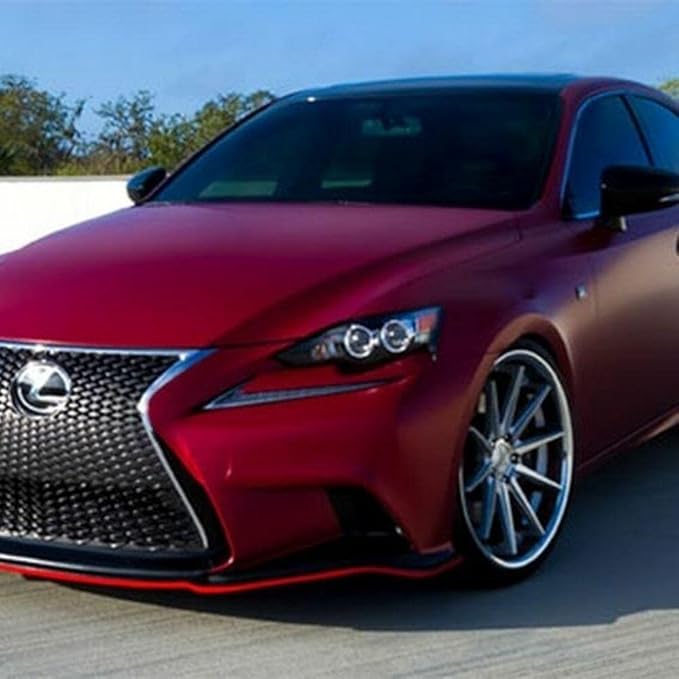 3M Car Wrap Roll 2080 Satin Vampire Red | SP273 | (5ft x 15ft (75 Sq/ft)) | Automotive Vinyl Wrap for Cars - Car Interior Wrap & Exterior | w/Free Instawraps Pro Glove