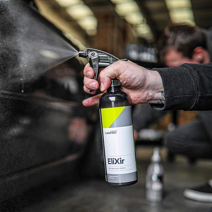 CARPRO Wash Box - 5 Products: Elixir, Reset, Microfiber Mitt, DHydrate Drying Towel & 2 Face No Lint Towel - Everything to Clean Your Car All Season Long, 16 Treatments