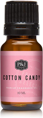 P&J Trading Fragrance Oil for Diffusers for Home - Cotton Candy 10ml Fragrance Scents for Candle Making - Soap Making Supplies & Car Diffuser Scents