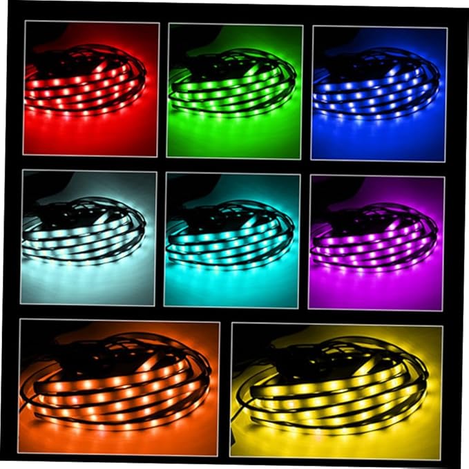 Cabilock Sound Activated Car Light Kit Ambient Lighting for Vehicle Decoration for Parties and Night Driving