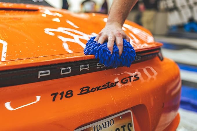 OPTI-COAT - No Rinse Ceramic Rinseless Car Wash - Premium Version of ONR, Enhanced with SiO2 & UV Inhibitors, Safe for Coated & Uncoated Vehicles, Paint, Glass & Interior (16oz)