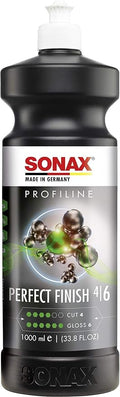 SONAX Perfect Finish 1L | Scratch and Swirl Remover Polish | Machine Polish | Paint Correction Polish | High Gloss | Black Paint Polish | No Fillers Paint Correction | 33.8 Oz