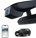 Front 4K Dash Cam for Toyota RAV4 2019-2021 LE Limited Premium XLE TRD Hybrid & RAV4 Prime 2021-2024 (Model A)(No Vent Hole),OEM-Style,Loop Recording,Easy Installation,WiFi & App,64G Card