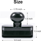 UNIMEIX Tire Shine Applicator Brush Large Vegan Tire Shine Brush with Storage Stand for Vehicles Tire Shine Polish Wax and Car Wash