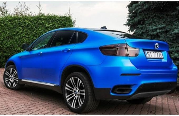 3M Car Wrap Roll 2080 Satin Perfect Blue | S347 | (Sample 3in x 5in) | Automotive Vinyl Wrap for Cars - Car Interior Wrap & Exterior