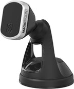 Scosche MM2WDSR-SP MagicMount Pro Magnetic Car Phone Holder - Strong Magnet Mount for iPhone and Android - Secure Magnetic Cell Phone Mount for Car Window or Dash - Universal 360° Adjustable Head