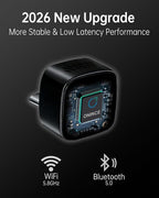 ONINCE Wireless carplay Adapter USB c, Convert Factory Wired CarPlay/Android auto to Wireless, Designed for USB-C Port Cars, Stable Connection
