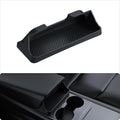 BASENOR Upgraded Tesla Model Y Model 3 Center Console Sunglasses Holder, Armrest Box Eyeglasses Storage Box Key Card Holder for 2021-2024 Model 3/Y Interior Accessories