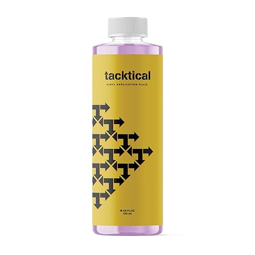 VViViD Tacktical 2 in 1 Application Fluid for Vinyl Wraps, Decals, Stickers, and Window Tint with Spray Head - 16oz (473ml)