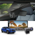 Fitcamx 2K Dual Dash Cam Suitable for Acura MDX 2022 2023 2024 Gen4 (has Auto Dimming Mirror), OEM Look, Front 1440P+Rear 1080P HD Video, WiFi & APP, Loop Recording, G-Sensor, Easy to Set, 64GB Card