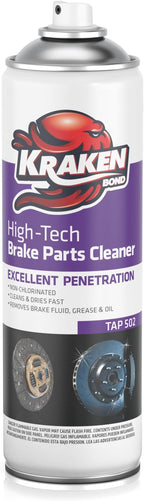 KRAKEN BOND Non-Chlorinated Brake Parts Cleaner Spray, Instant Removal, Fast Drying, 12.3fl oz - 12 Pack