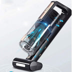 JYYBN Handheld Vacuum Cleaner, 4500PA 120W High Power Portable Wet Dry Cleaner Car Vacuum, High Power Portable Handheld Car Vacuum Cleaner, Strong Suction