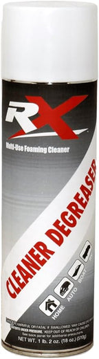 Hardline Products USA RX Cleaner Degreaser – Multi-Surface Foaming Spray for Motorcycle, Boat, ATV, UTV & RV – Heavy Duty Grease Remover Safe on Plastic, Fiberglass & Metal – Eco-Friendly – 18 oz