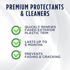 303 Products Graphene Trim Coating – Hydrophobic Graphene Coating – UV Protectant Coating – 6 Months of Protection – Darkens and Renews Plastic Trim – Non-Greasy – 8 Oz (30249)