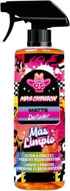 Mas Chingon Matte Detailer Designed for Matt Paint & Wrapped Car Clean & Protect Prevent Discoloration (Great for Cars, Trucks, SUVs, RVs, Motorcycles, & More 16 Fl Oz (1-Pack)