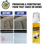 Multi Purpose Foam Cleaner for Car and House Lemon Flavor,All-Purpose Household Cleaners Concentrate,Strong Decontamination,Anti-Aging Cleansing Automotive Spray (150ml)