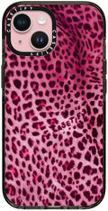 CASETiFY Impact iPhone 15 Case [Slim/Compatible with Magsafe / 8.2 ft. 4X Military Grade Drop Protection] - Y2K Jaguar - Clear Black