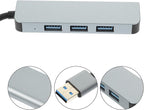 Holibanna USB Port Hub USB Expander for Laptop Computer with Heat Dissipation Lightweight Multi-Device Connection Keyboard Mouse