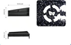 For VW ID.4 Dashbaord Center Console Organizer for 2025 2026 VW ID.4 (S/Pro/Pro S/Pro S Plus) Center Console ABS Storage Tray Insert, OEM Fit, Non-Slip Waterproof Interior Accessories - 12.9 Inch ONLY