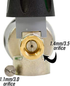 Detail King MTM Hydro PF22.2 Professional Foam Cannon - 1.1MM Orifice - Green Chenille Wash Mitt