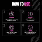 Muc-Off High Performance Waterless Bike Wash 750ml (Pack of 1) | Spray & Wipe Bike Cleaner | No Water Needed | Safe on Carbon Fibre | Cleans & Polishes with a Streak-Free Finish