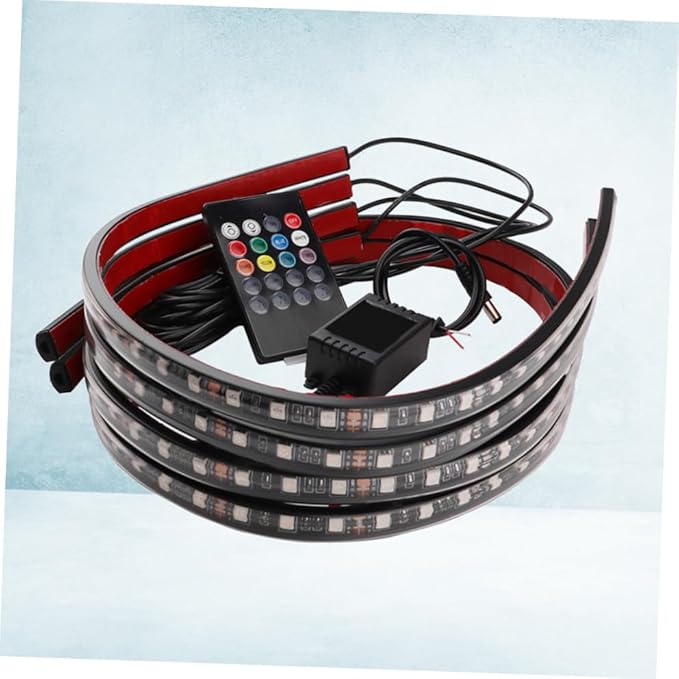 Cabilock Sound Activated Car Light Kit Ambient Lighting for Vehicle Decoration for Parties and Night Driving