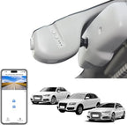 Mangoal 4K Dash Cam custom fit for Audi (Model B Gray) A4 A6 Allroad A3 A5 A6 Q5 A8 S8 A7 S5 Q3 S3 S7, Integrated OEM Look, UHD 2160P Video, G-Sensor, Loop Recording, Wifi and Free App, GPS, 64GB Card