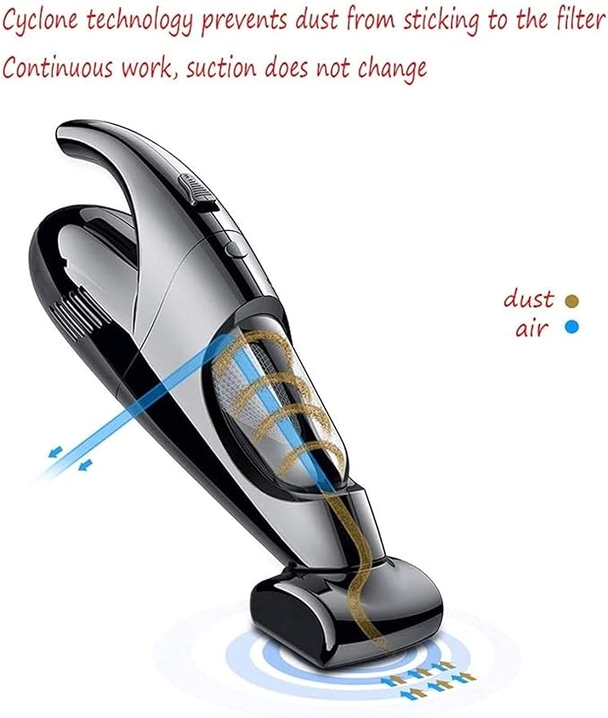 Portable Car Vacuum Cleaner: High Power Handheld 100W 12v Car & Auto Accessories Kit for Detailing and Cleaning Car Interior