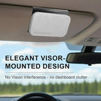 Car Air Freshener, Stone Air Freshener, Automotive Odor Eliminator for Visor Clip- Car Fresheners Long Lasting - Variety 3 Pack - CLIP INCLUDED (Amber-Teak-Grove)