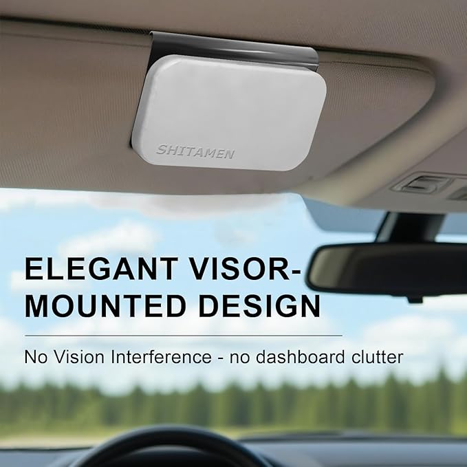 Car Air Freshener, Stone Air Freshener, Automotive Odor Eliminator for Visor Clip- Car Fresheners Long Lasting CLIP INCLUDED (Open Air/Starter Kit)