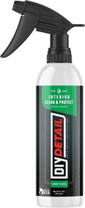 diy detail Interior Clean & Protect – Professional Automotive Interior Cleaner and Protectant – Safe Matte Finish for Dashboards Vinyl Plastic Leather Touch Surfaces 16oz