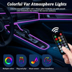 Car LED Strip Light for Suzuki Jimny 2010–2025, 6 in 1 Car Ambient Lighting Kits, Interior Interior Light Sync to Music, Auto Decorations Interior Accessories, 8M