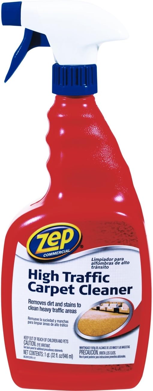 Zep Commercial ZUHTC32 32 Oz Zep High-Traffic Carpet Cleaner