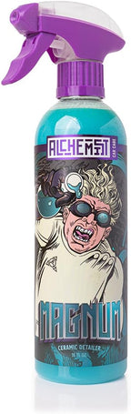Alchemist Magnum Ceramic Detailer | Cleans, Shines & Protects with Advanced SiO2 | Ceramic Detail Spray for Paint, Glass & Wheels | Easy Spray-On, Up to 6 Months Protection | 16 oz