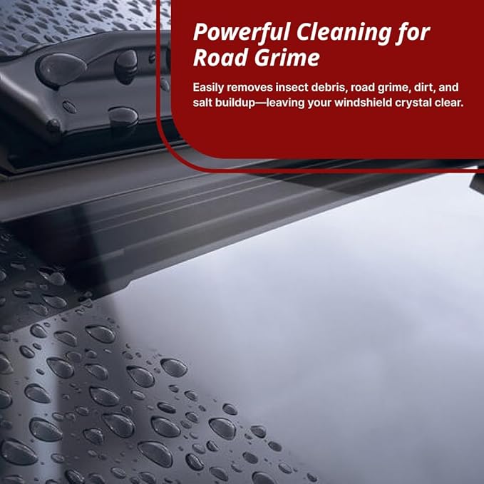 HI-GEAR Windshield Wash Concentrate 16 fl. oz. | A Formula to Effortlessly Tackle Frost, Light Ice, and Grime
