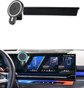 PZK Car Phone Mount for BMW X5 X6 2024 2025 2026 & BMW X7 2023-2026 Accessories Custom 14.9-inch Screen Magnetic 15W Fast Wireless Charger Car Phone Holder with Storage Box Not Affect Air Vent
