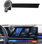 PZK Car Phone Mount for BMW X5 X6 2024 2025 2026 & BMW X7 2023-2026 Accessories Custom 14.9-inch Screen Magnetic 15W Fast Wireless Charger Car Phone Holder with Storage Box Not Affect Air Vent