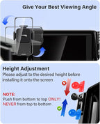 SKYLOTEC Phone Mount for Toyota Camry 2021 2022 2023 2024 Accessories 7-Inch Screen Fixed Clip, Automobile Cradles Car Phone Holder, Cell Phone Base Not Block Air Vent(No Fit 9-inch)
