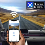 Fitcamx 2K Dual Dash Cam Adapts for Hyundai IONIQ 6 2023 2024 2025 Limited SEL (Has Auto-Dimming), OEM Style, Front 1440P+Rear 1080P Video, WiFi & APP, Loop Recording, G-Sensor, Easy to Set, 64GB Card