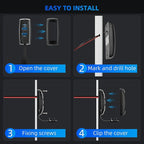 2PCS 3 Ports 12V RV USB Outlet 72W, 2PCS Type-C PD3.0 Quick Charge & Dual QC3.0 Panel Wall Surface Mount, Automotive Car Multi-Port USB Socket Charger Adapter for RV Marine Boat Bus Camper ATV Truck