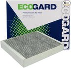 ECOGARD XC36154C Premium Cabin Air Filter with Activated Carbon Fits 2022-2025 Chevrolet Captiva, 2011-2015 Cruze, 2013-2022 Trax, 2013-2022 Buick Encore, 2013-2015 Chevrolet Malibu (Pack of 6)