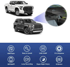 Fitcamx 4K Dash Cam Suitable for Toyota Tundra 2022-2026 Hybrid & Sequoia 2023-2026 (Gen3), OEM Factory Look, 2160P UHD Video, Built-in WiFi & APP, Loop Recording, G-Sensor, Plug & Play, 64GB Card