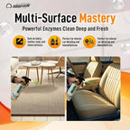 Nanoskin ENZYME Multi-Purpose Cleaner & Odor Eliminator 1 Gallon - Removes Complex Organic Stains, Dirt, Grease, and Grime from Multi Surfaces | For Automotive, Floor, Kitchen, Bathroom, Plumbing