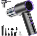 PHIXBEAR Upgrade 4in1 Greenlight Dust Detection Technology Cordless Car Vacuum Cleaner, High Power 15000PA Handheld Vacuum Portable with LED Display, Multi-Nozzles for Car, Home,Office,Camping