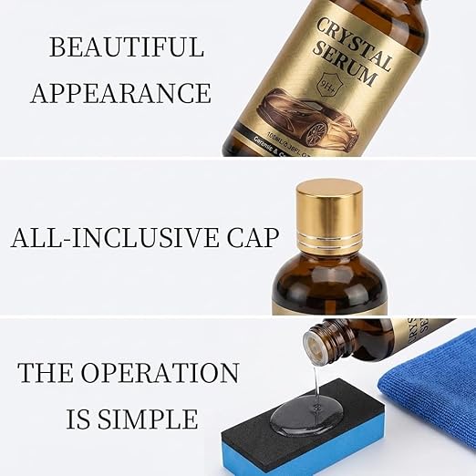 2PCS PTZ Cristal Serum, Advanced Graphene Ceramic Coating for Cars | 9H Graphene, Ultimate Quick Effect Car Coating Spray for Shine & Protection, Nano Coat Restore for Paint, Glass & Wheel