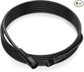 4 PCS 4FT 3 Pin RGB Rock Light Extension Wire, Design for Our Brand's Rock Lights, Other Brands Must Meet The Conditions of which Length of The Male Plug is 0.24 Inches and The Female is 0.39 Inches