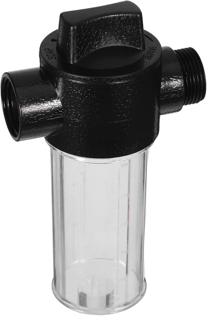 Car Wash Foam Sprayer Bottle with Connector, Garden Hose Soap Dispenser for Home Cleaning and Pet Bathing, Multifunctional Outdoor Foam Soap Gun for Automotive Care